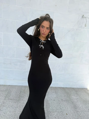 שמלת שיראל שחור