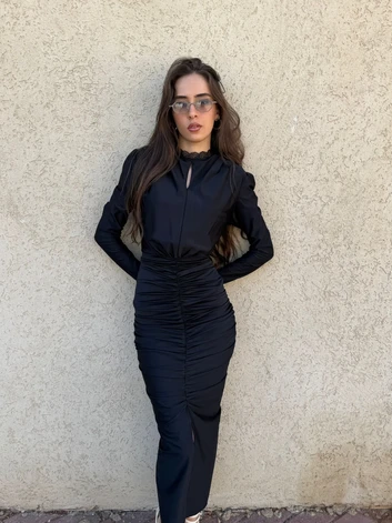 שמלת קטיה שחור