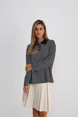 חולצת קלי שחור