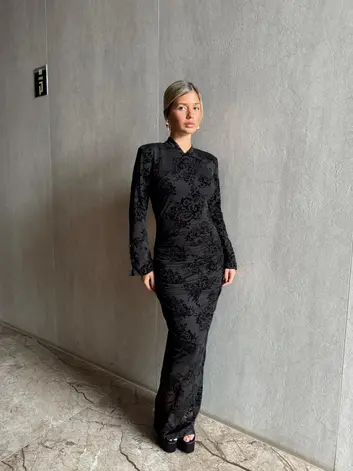 שמלת שלי שחור