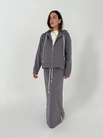 חליפת לולי אפור