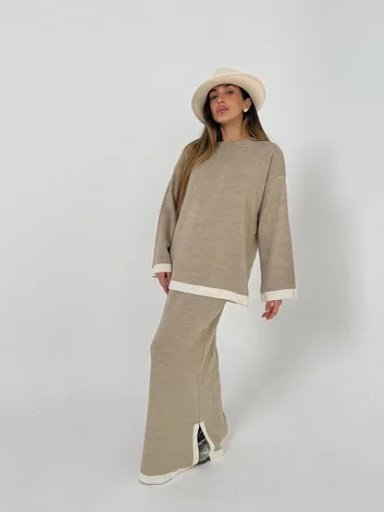 חליפת תאיר קרם