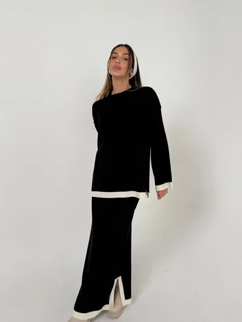 חליפת תאיר שחור