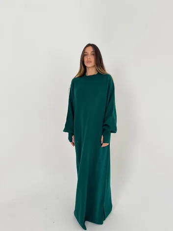 שמלת סאלי ירוק