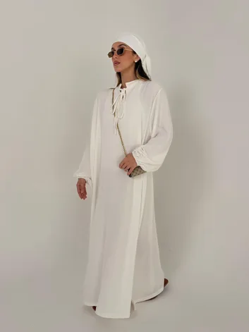 גלביית אלין לבן