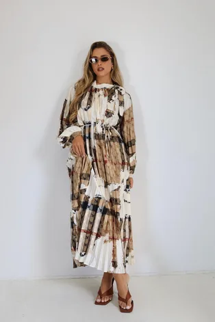 שמלת שירן גווני שמנת