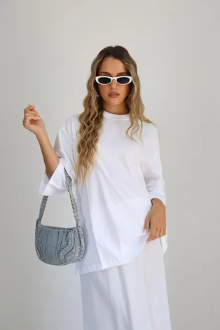 טי שרט אדל לבן