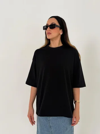 טי שרט לורן שחור