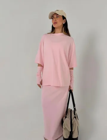 חליפת אורין ורוד