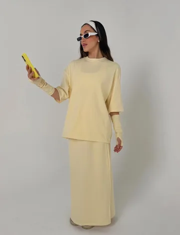 חליפת אורין צהוב