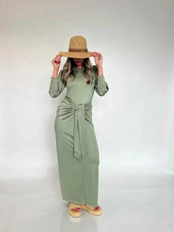 בגד ים לילו ירוק זית